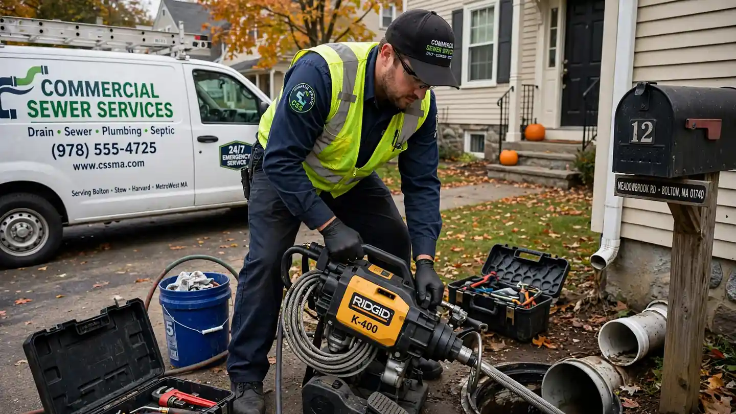Commercial Sewer Services in Bolton, MA