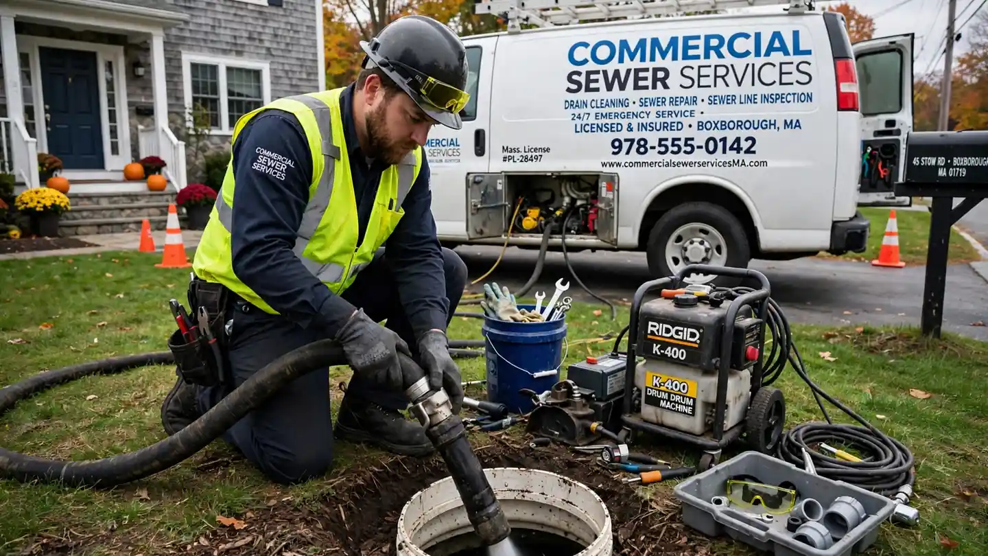 Commercial Sewer Services in Boxborough, MA
