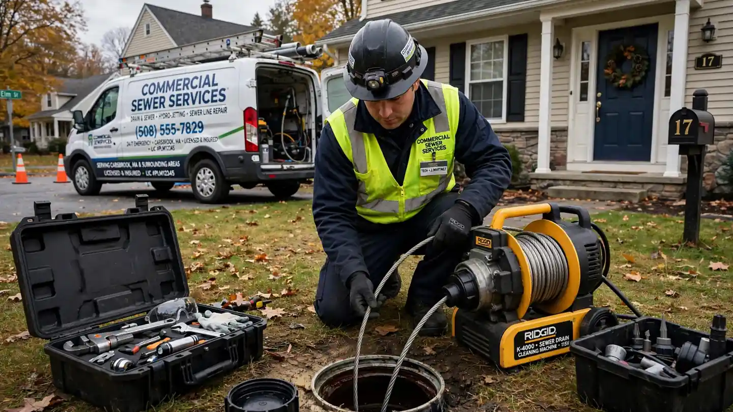 Commercial Sewer Services in Carisbrook, MA