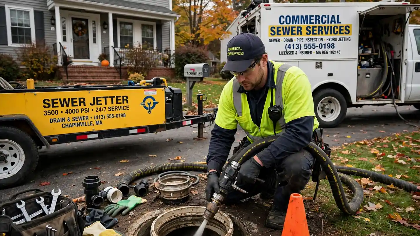 Commercial Sewer Services in Chapinville, MA
