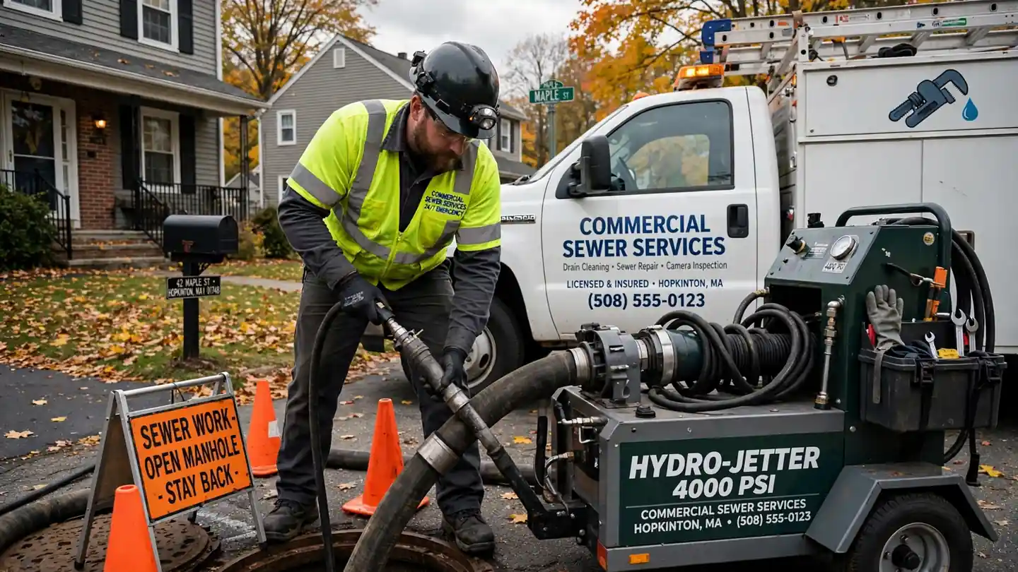 Commercial Sewer Services in Hopkinton, MA