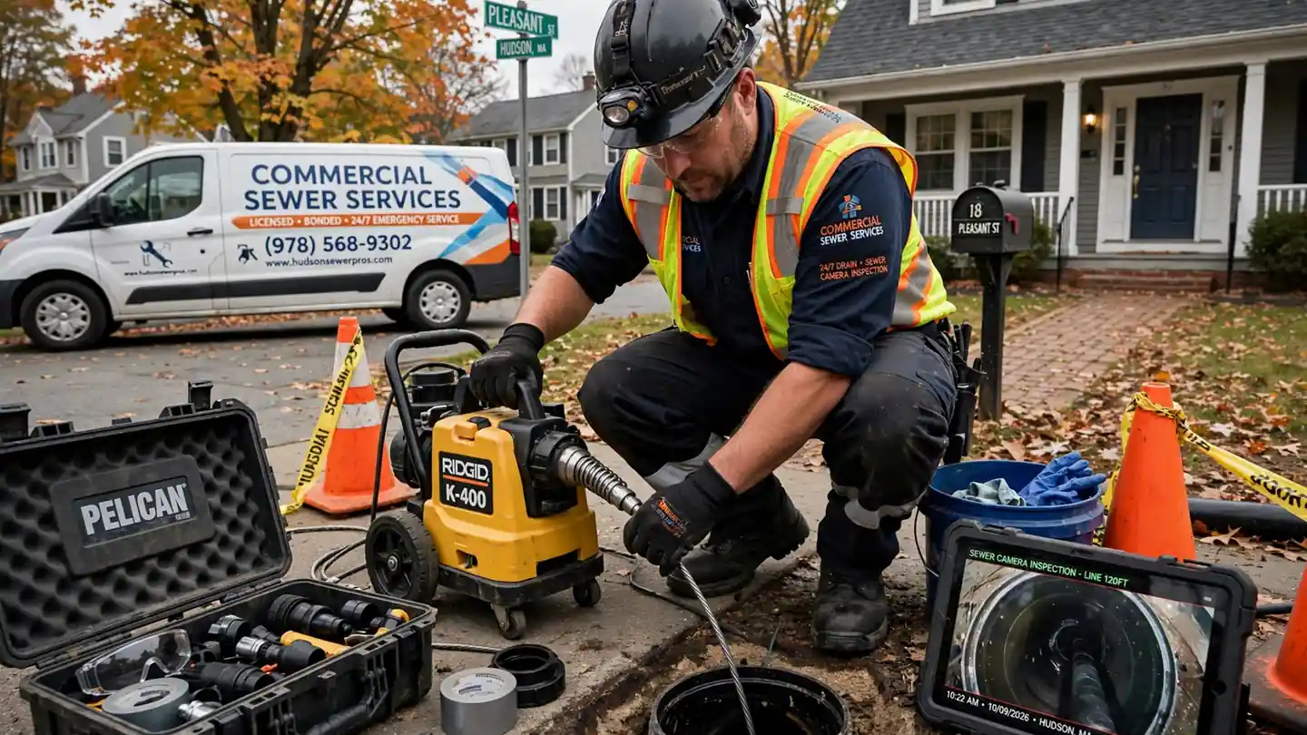 Commercial Sewer Services in Hudson, MA