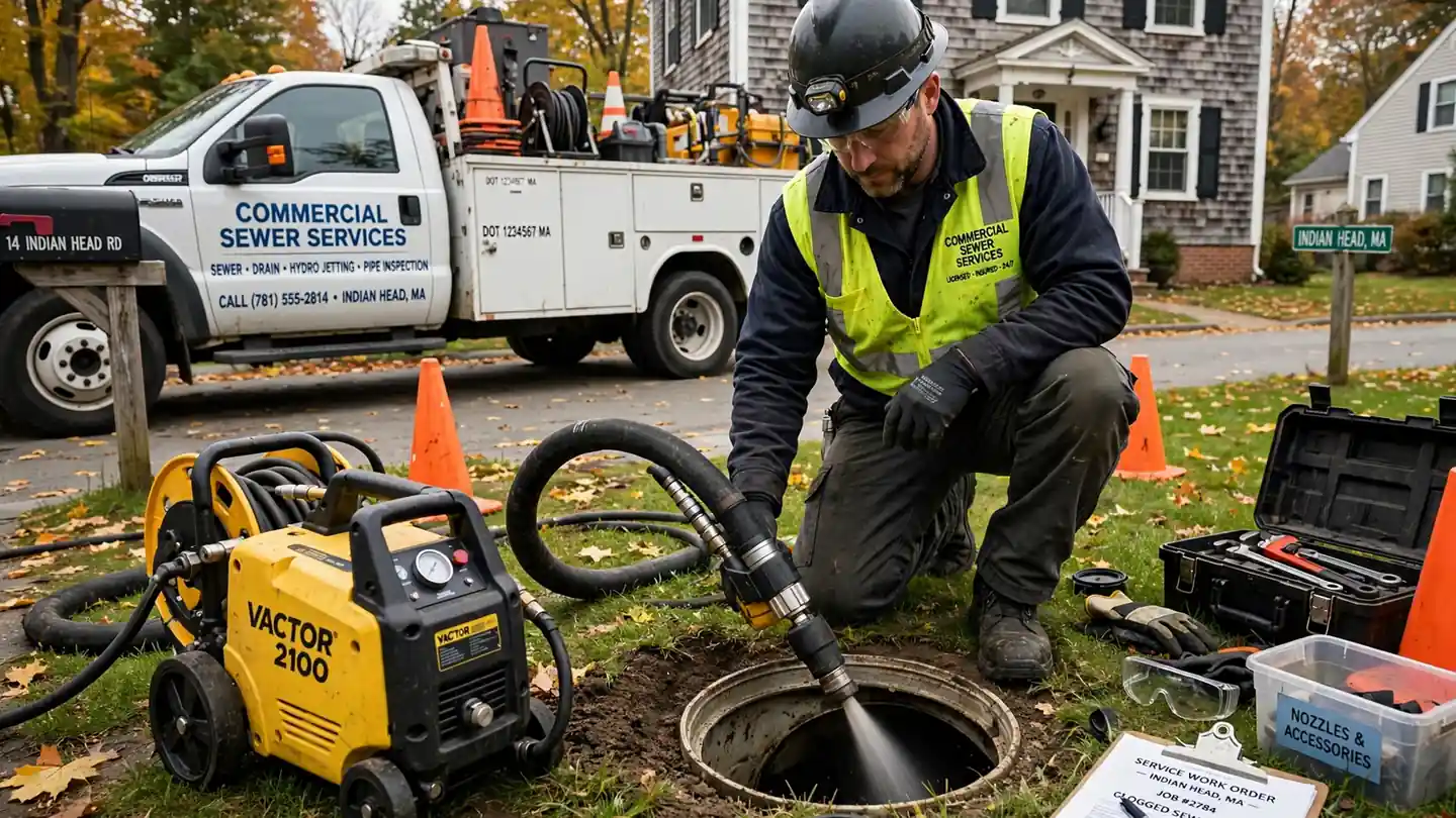 Commercial Sewer Services in Indian Head, MA