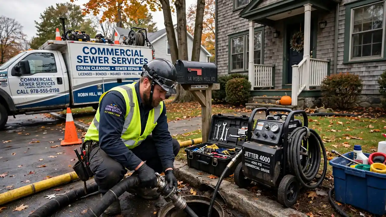Commercial Sewer Services in Robin Hill, MA