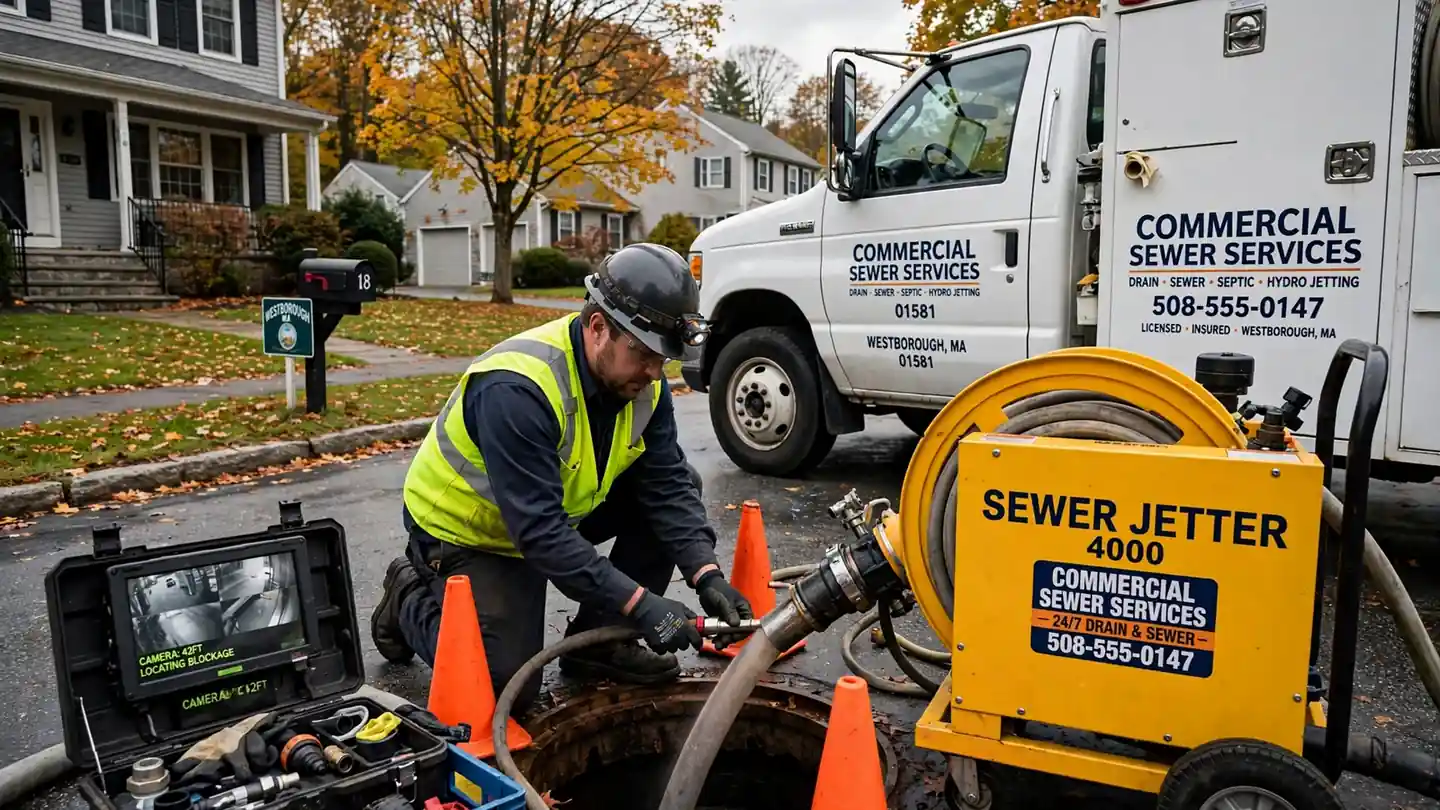 Commercial Sewer Services in Westborough, MA