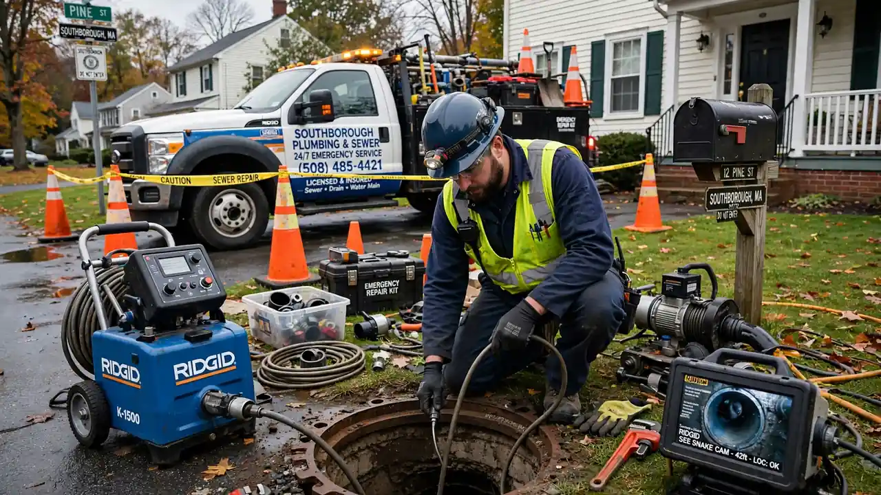 Emergency Sewer Repair in Southborough, MA