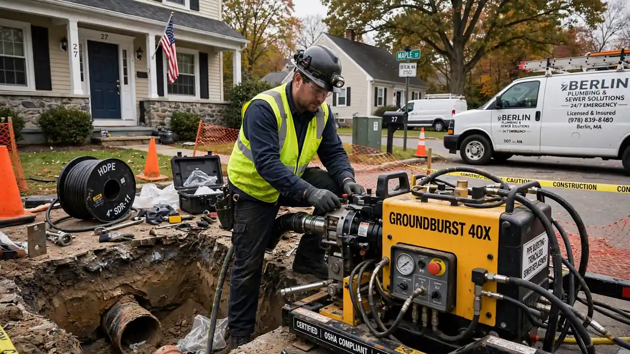 Pipe Bursting in Berlin, MA