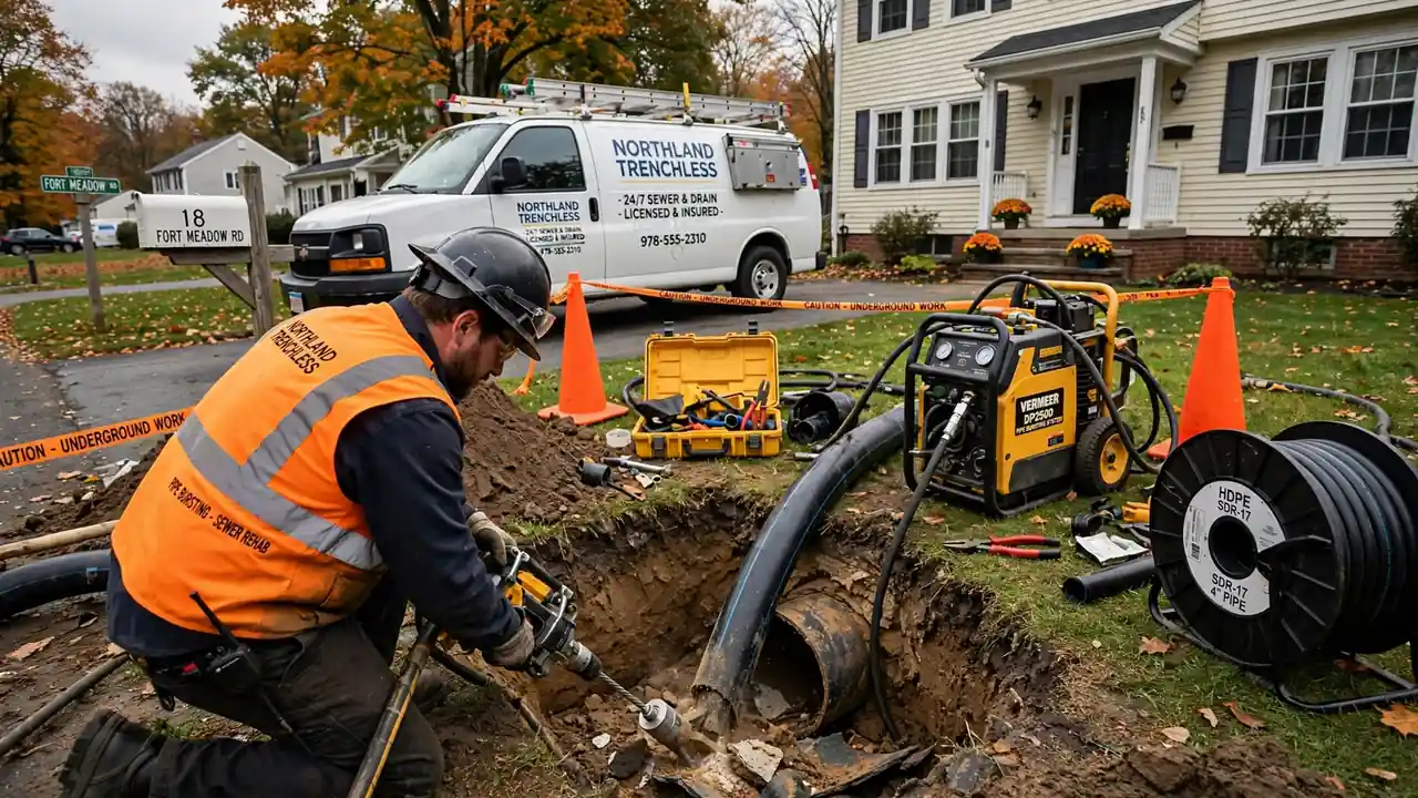 Reventado de tuberías en Fort Meadow, MA