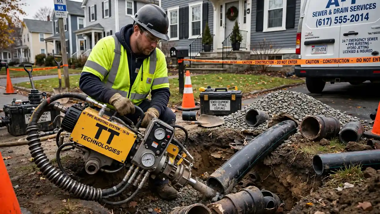 Pipe Bursting in French Hill, MA