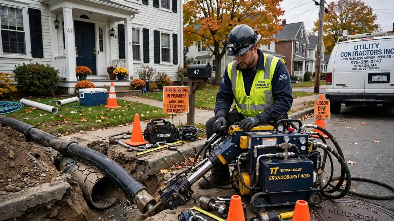 Reventado de tuberías en Hudson, MA