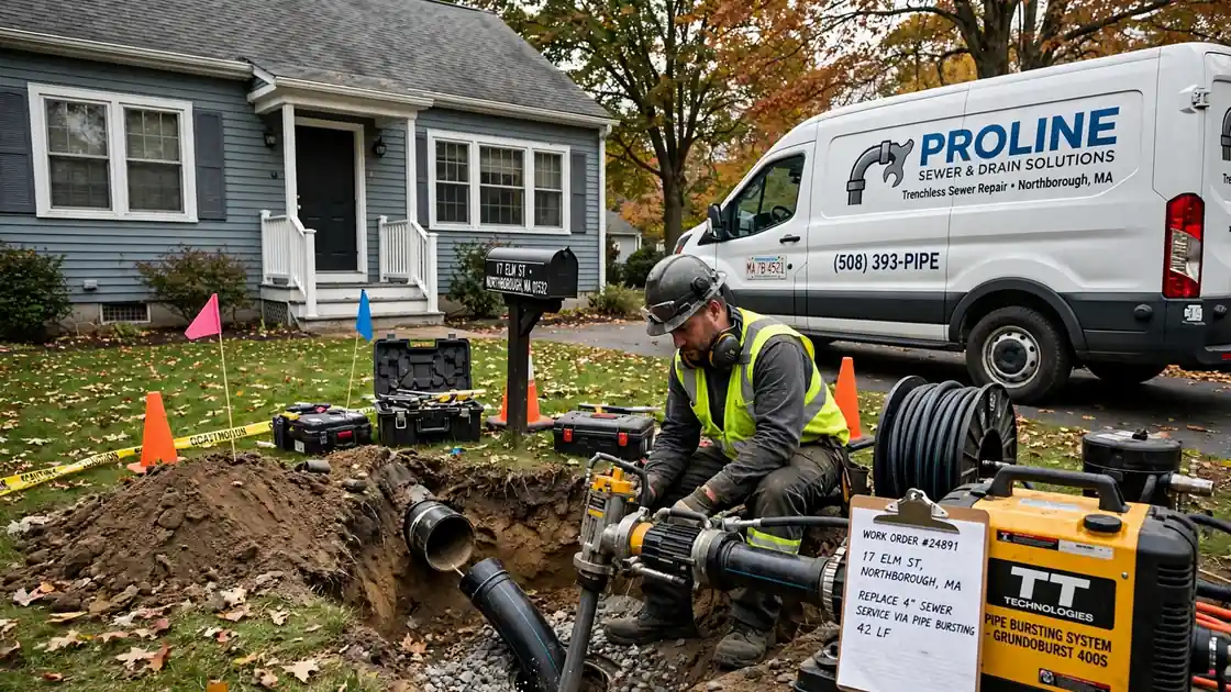 Reventado de tuberías en Northborough, MA