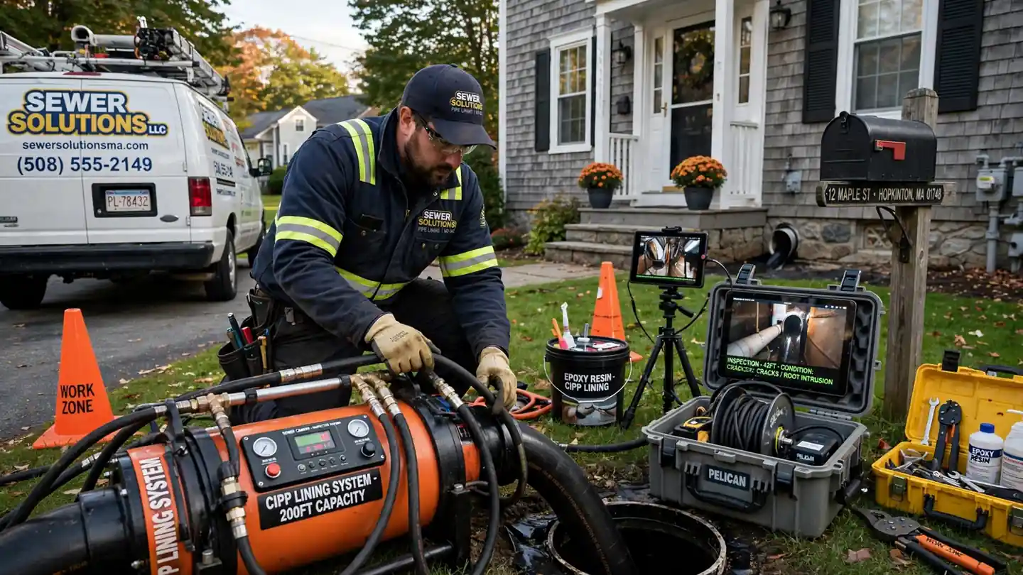 Revestimiento de tuberías en Hopkinton, MA