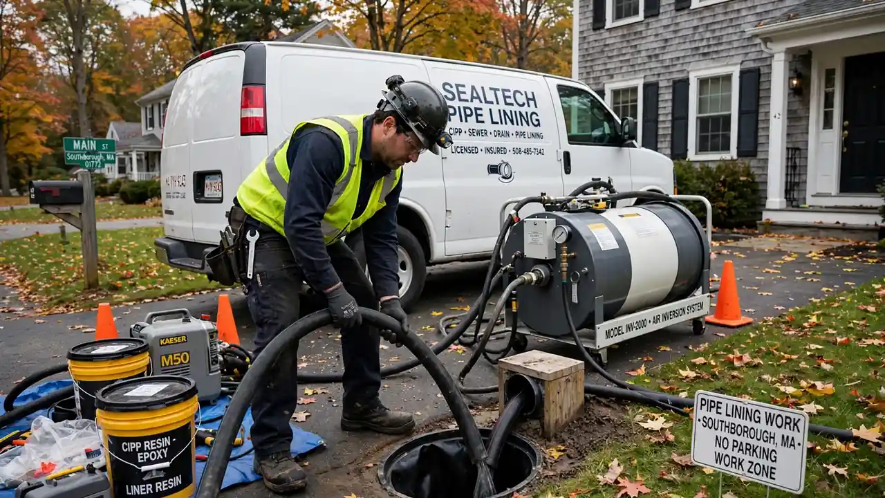 Revestimiento de tuberías en Southborough, MA