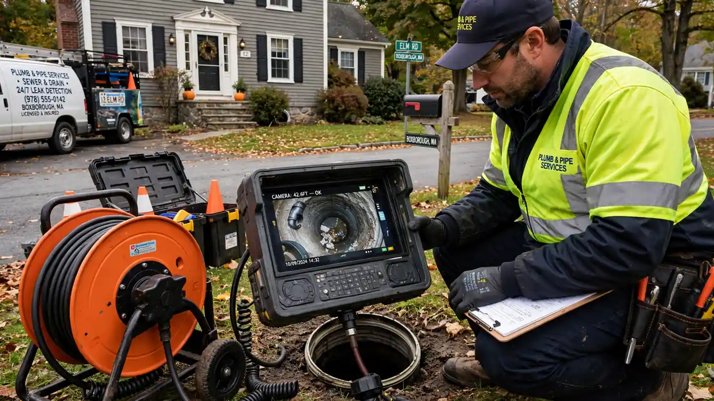 Sewer Leak Detection in Boxborough, MA