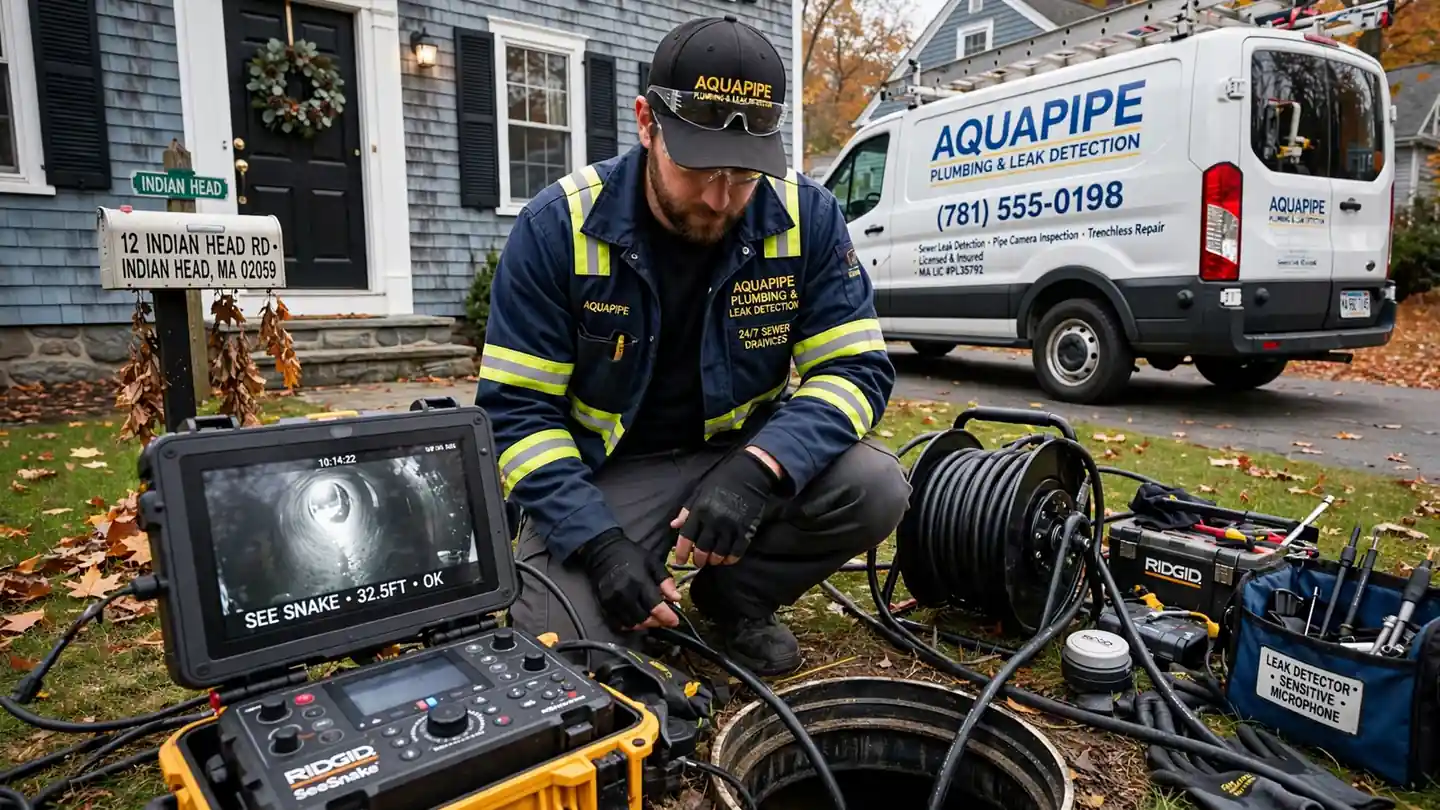 Sewer Leak Detection in Indian Head, MA