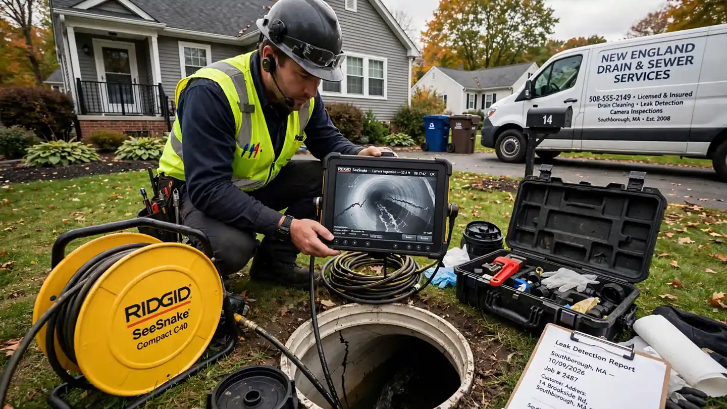 Sewer Leak Detection in Southborough, MA