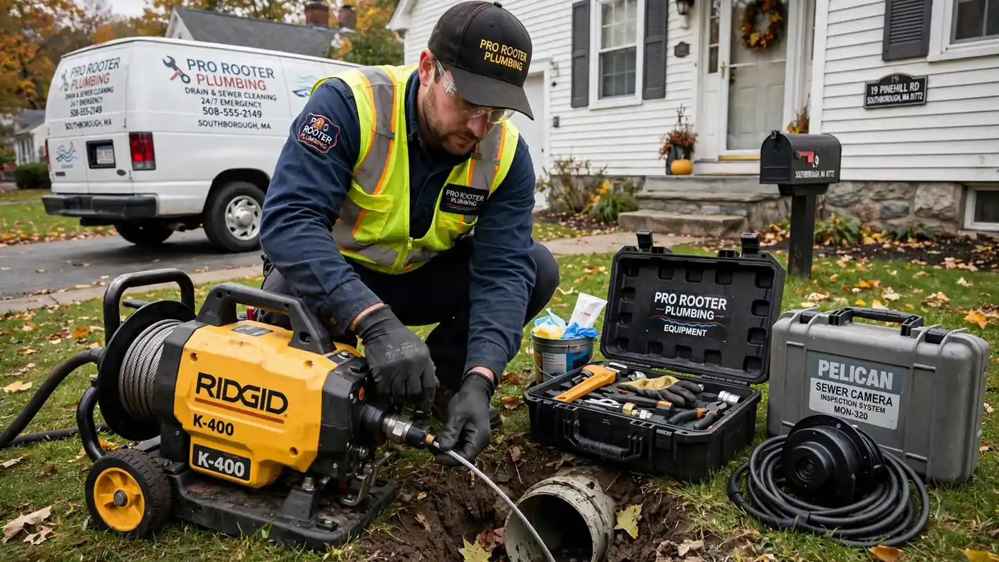 Sewer Line Cleaning in Southborough, MA