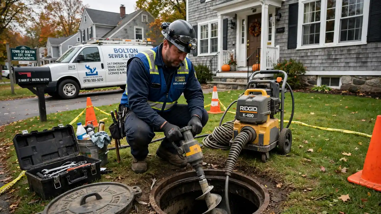 Sewer Maintenance in Bolton, MA