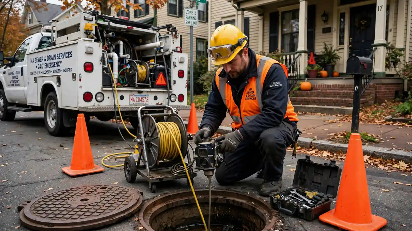 Sewer Maintenance in French Hill, MA