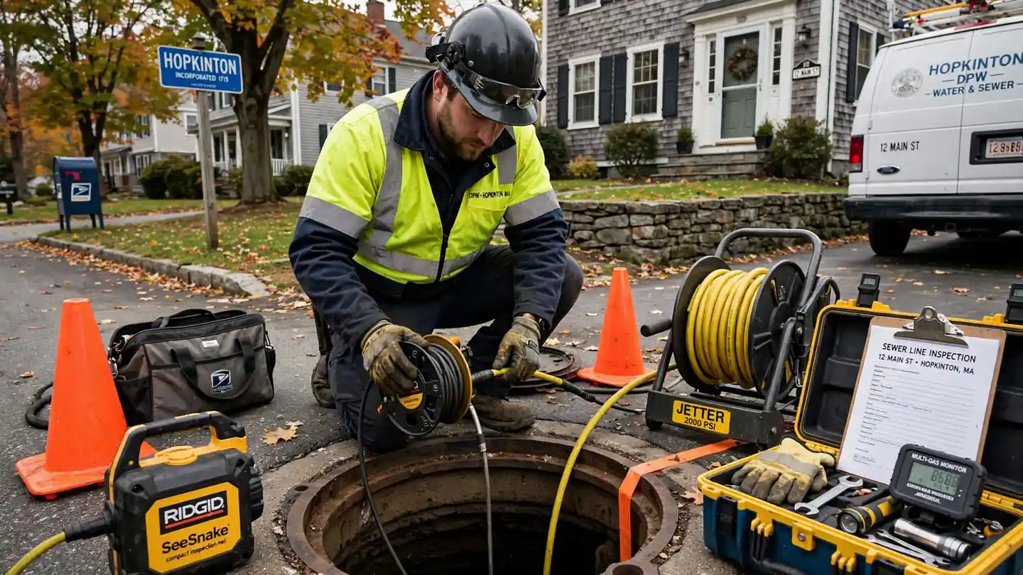 Sewer Maintenance in Hopkinton, MA