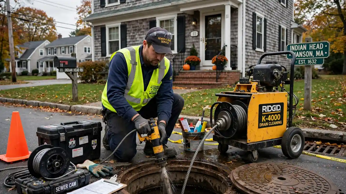 Sewer Maintenance in Indian Head, MA