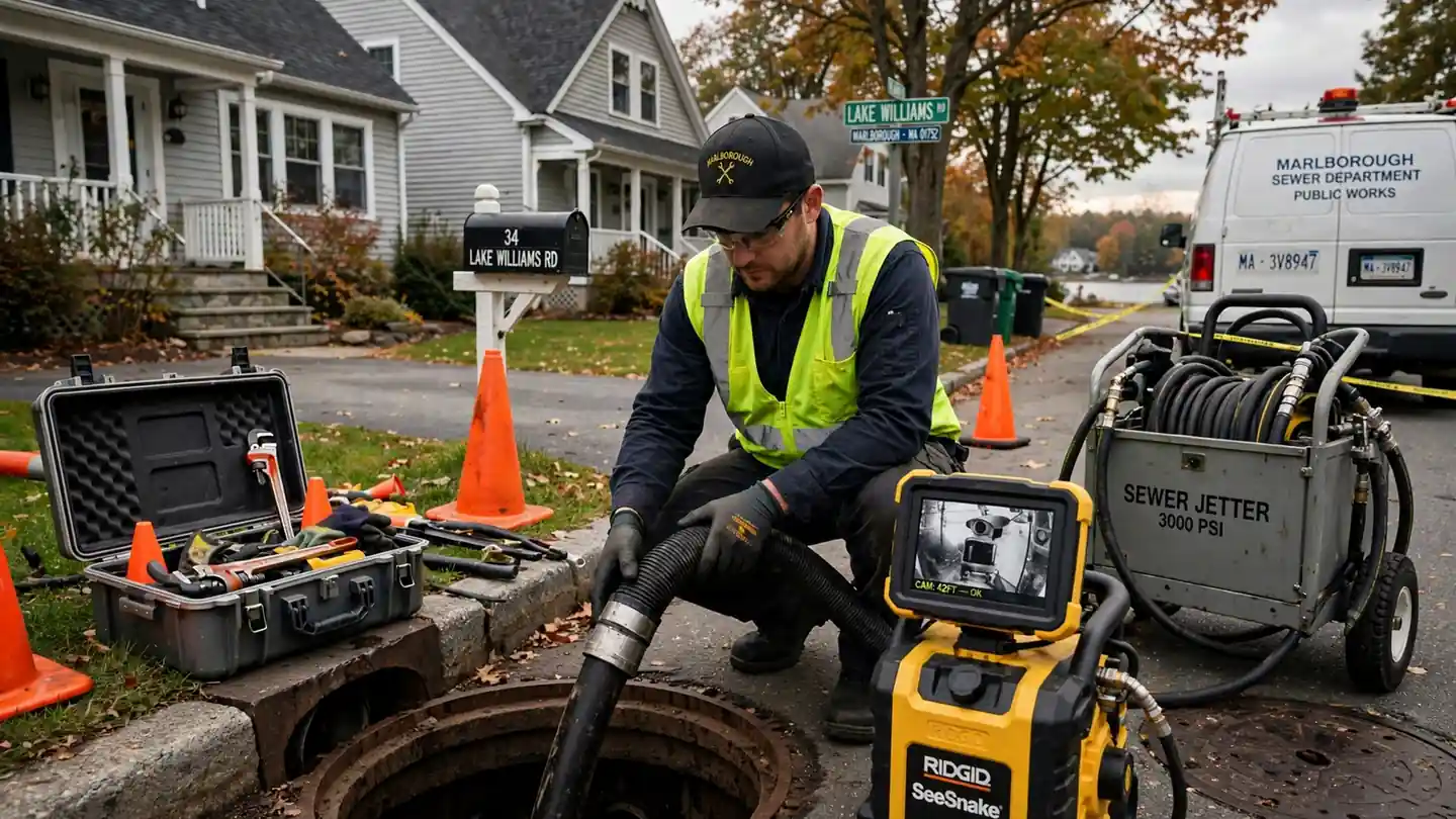 Sewer Maintenance in Lake Williams, MA