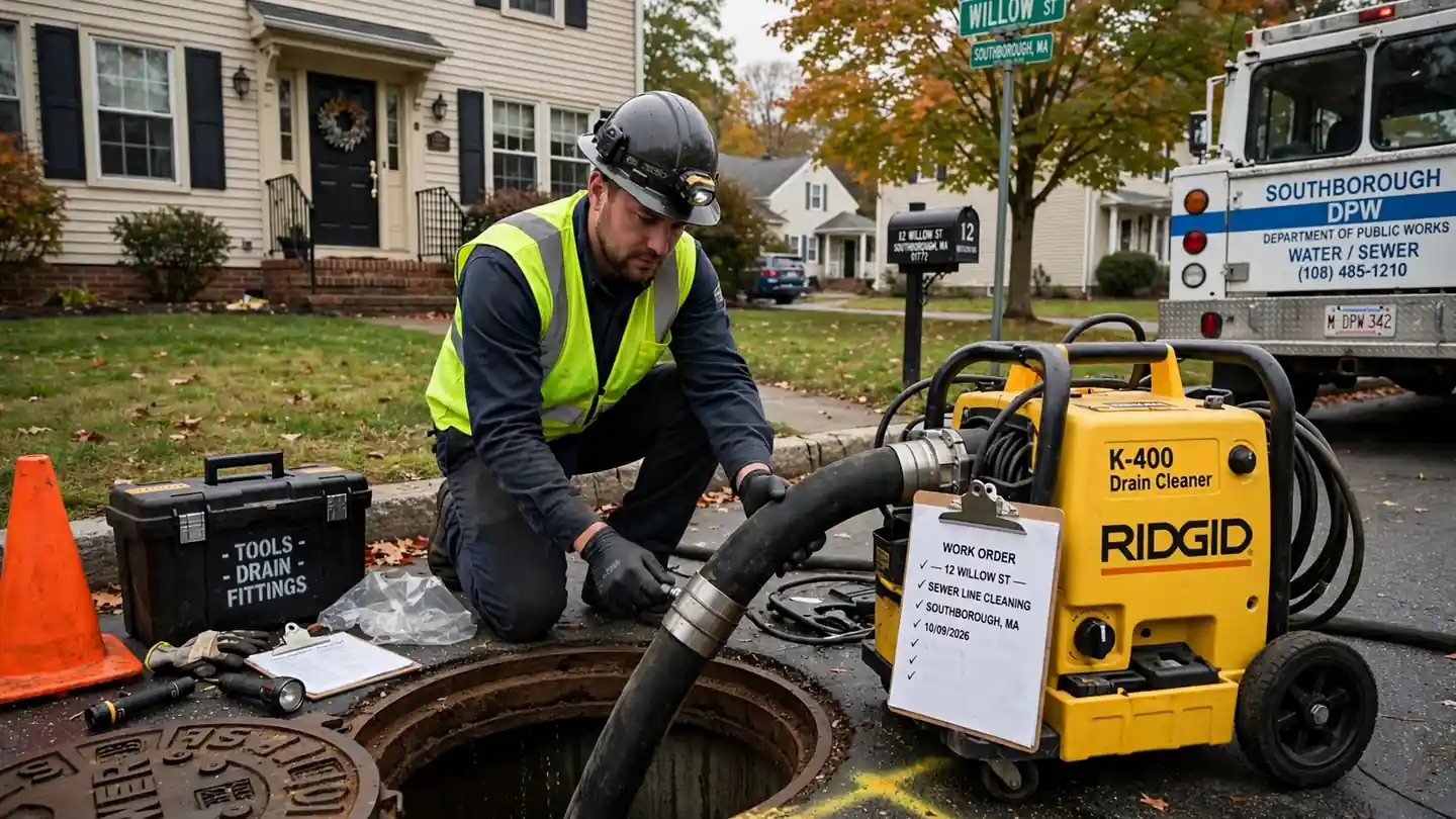 Sewer Maintenance in Southborough, MA