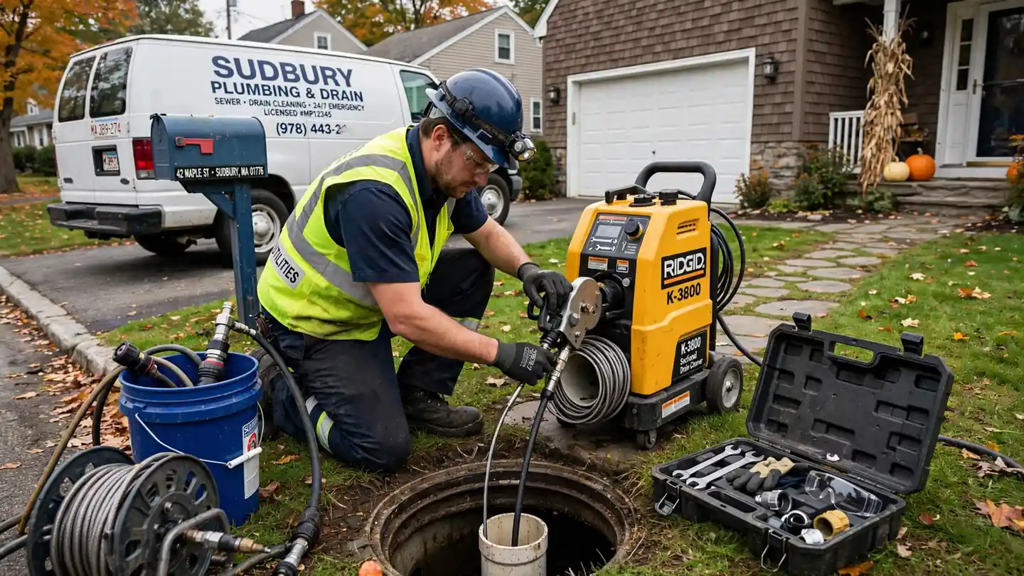 Sewer Maintenance in Sudbury, MA