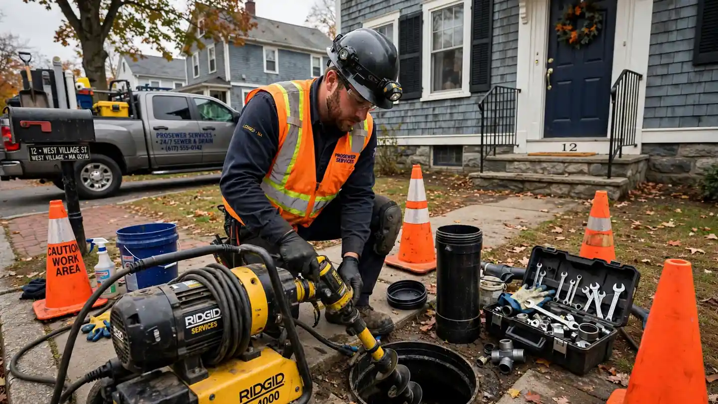 Sewer Maintenance in West Village, MA