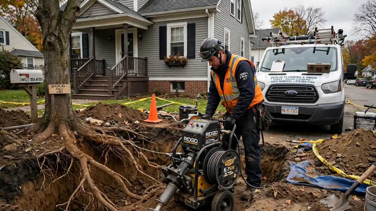 Tree Root Removal in Berlin, MA