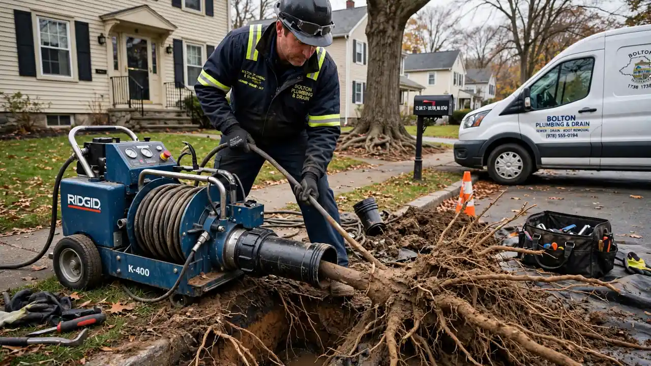 Tree Root Removal in Bolton, MA