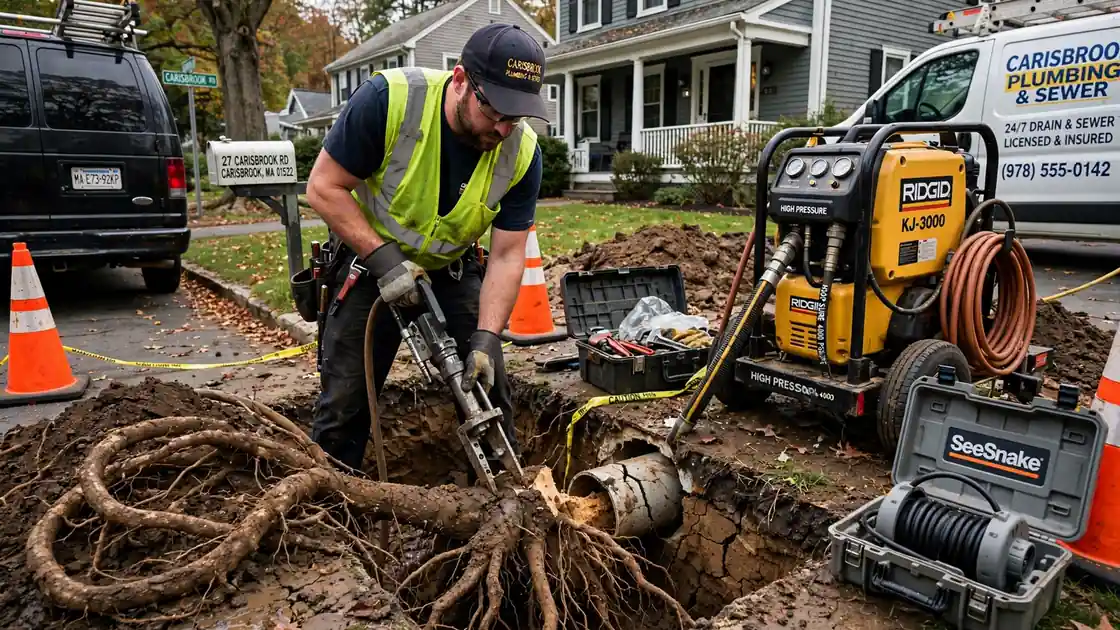 Tree Root Removal in Carisbrook, MA