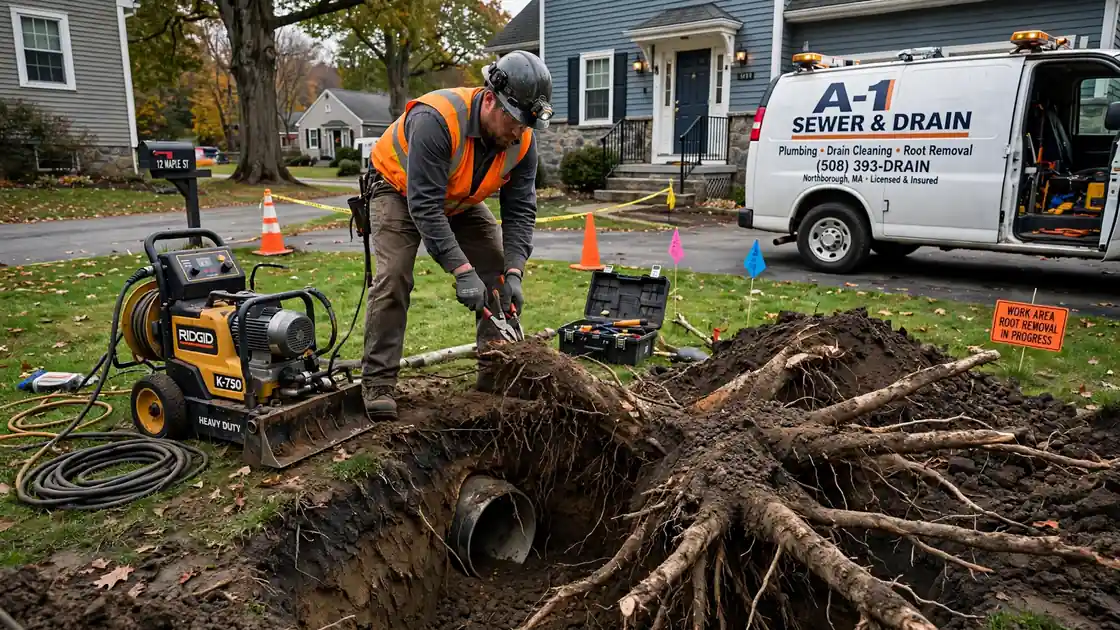 Tree Root Removal in Northborough, MA