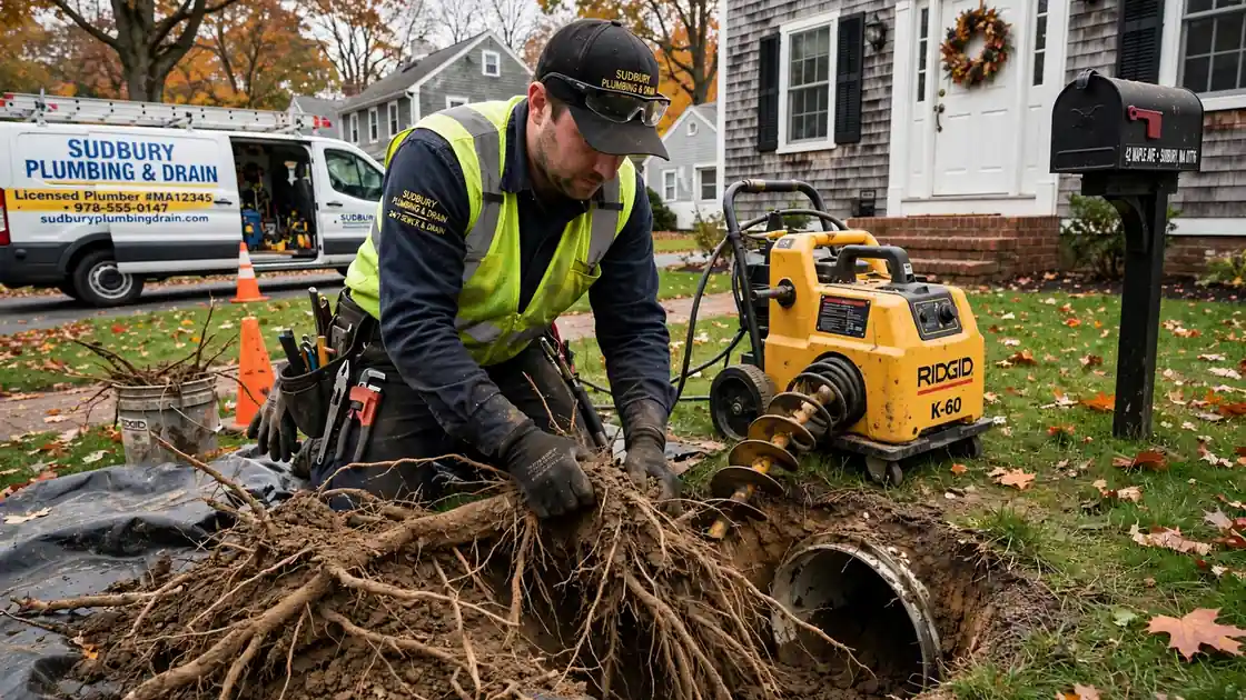 Tree Root Removal in Sudbury, MA