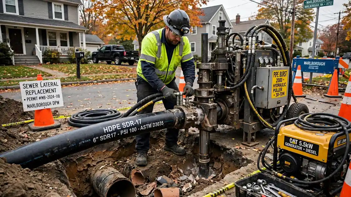 Reventado de tuberías en Marlborough, MA